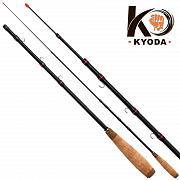 Фото удочка зимняя "kyoda" ice 2110a , телескопическая, углепластик, 100 см